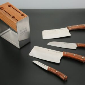 Professional Chef Knife Set with Wooden Block